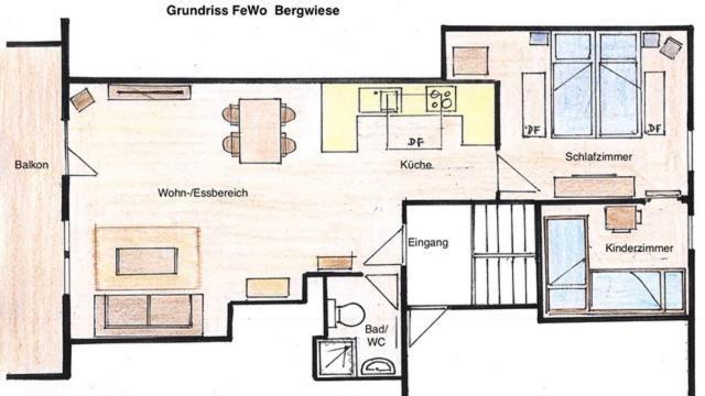 Bergwiese Mit Oberstaufen Plus Karte Экстерьер фото