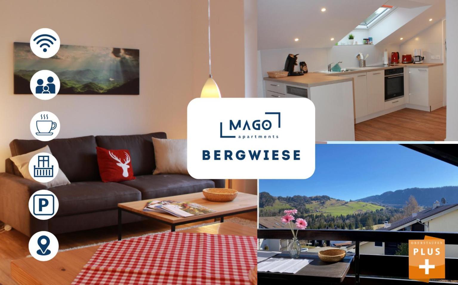 Bergwiese Mit Oberstaufen Plus Karte Экстерьер фото